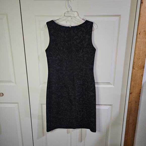 Coldwater Creek Dress Sz 10 Quiet Luxury Minimalist Parisian Chic Black Sheath - Picture 3 of 9